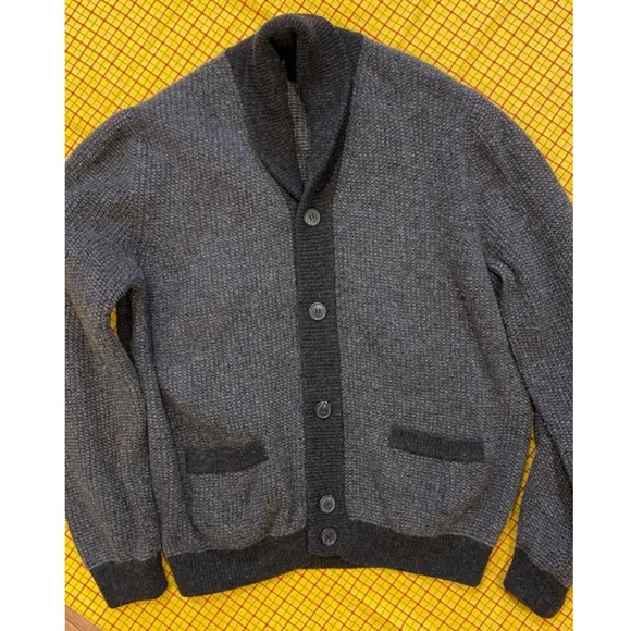 Loragi Lambswool Cardigan Oversized Italy - Picture 2 of 10